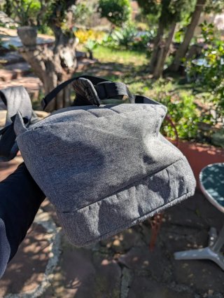 Mochila Quiksilver gris