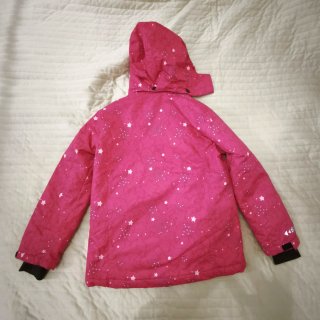 Giacca da sci OVS bambina stelle rosa