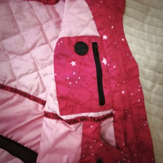 Giacca da sci OVS bambina stelle rosa