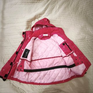 Giacca da sci OVS bambina stelle rosa