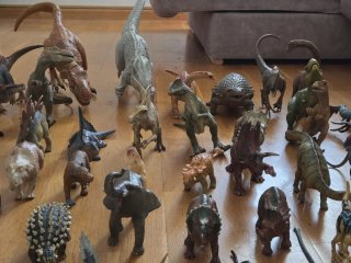 Collezione di 40 dinosauri