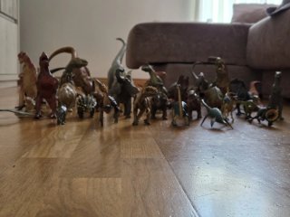 Collezione di 40 dinosauri