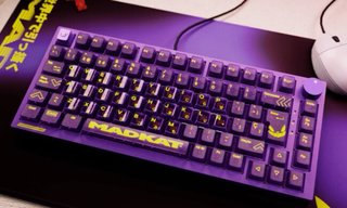 Teclado Madkat Rubius Morado