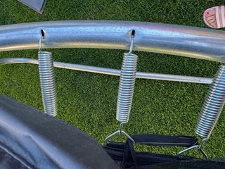 Cama elástica con red de seguridad 3 m diámetro