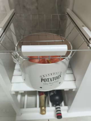 Auxiliar mesita cocina con cajón