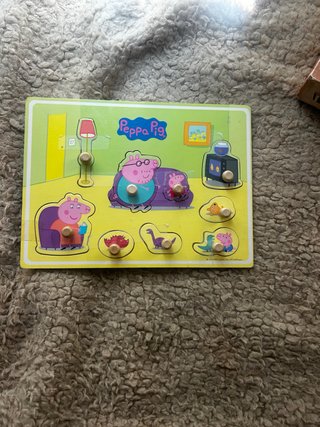 Puzzle Peppa Pig Madera