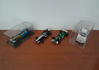 Scalextric Monza + dos coches (F1 y BMW)
