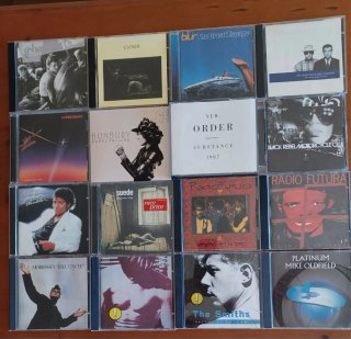 Lote 2 - 15 CDs Indie, Pop Rock Nacional e Interna