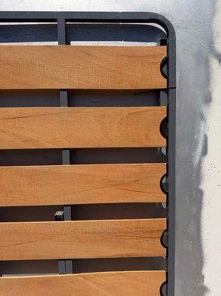 Somier 135x190cm Metal y Madera
