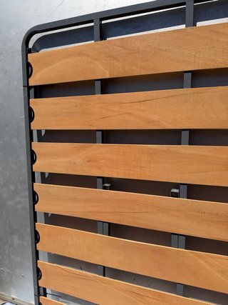 Somier 135x190cm Metal y Madera