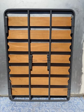 Somier 135x190cm Metal y Madera