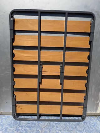Somier 135x190cm Metal y Madera