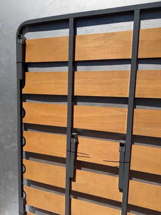 Somier 135x190cm Metal y Madera
