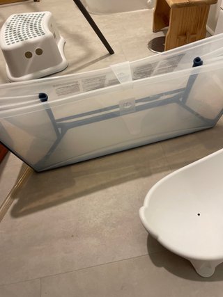 Bañera Stokke plegable con patas
