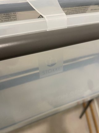 Bañera Stokke plegable con patas