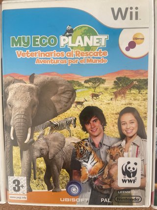 Lote 3 Juegos Wii: Madagascar 2, My Eco Planet, Si