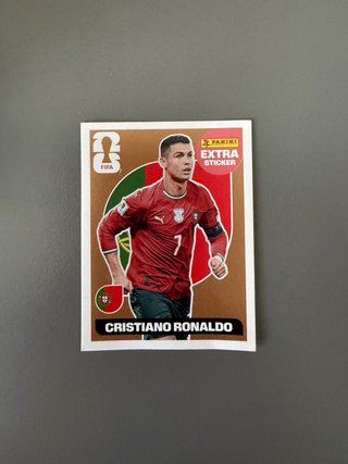 Cristiano Ronaldo Extra Sticker Bronce