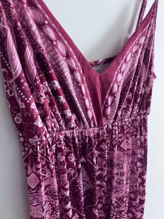 Vestido de verão estampado