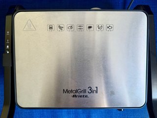 Grill Eléctrico MetalGrill 3 en 1 Ariete