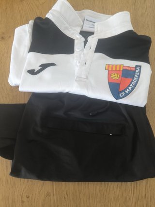 Equipación Joma CF Matadepera Roja y Negra