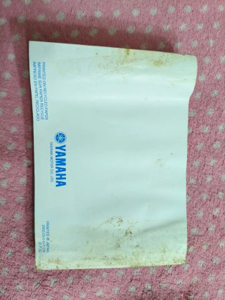 Manual Yamaha Warrior YFM350XS