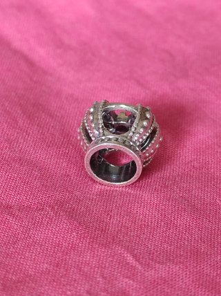 Charm Corona Pandora Plata ORIGINAL