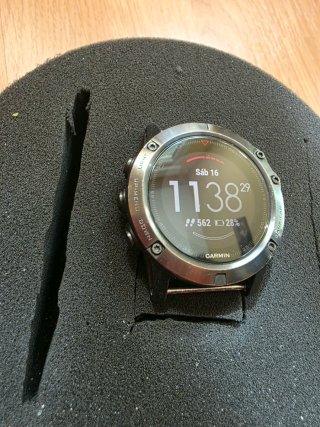 Garmin Fenix 5x 51mm Negro/Plata