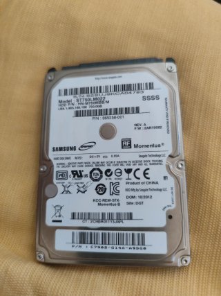 Disco Duro  750GB portátil