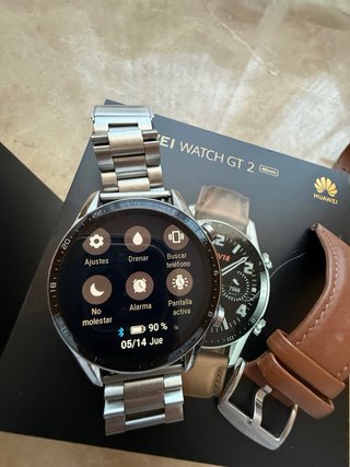 Smartwatch Huawei GT2 Plata y Marrón