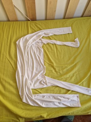 Blusa blanca talla única