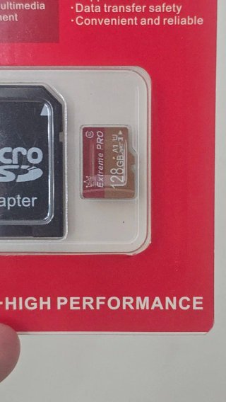 Tarjeta MicroSD 128GB + Adaptador