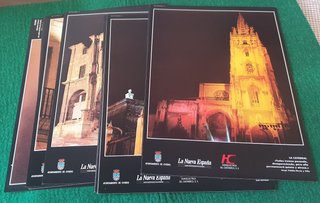 Láminas La Nueva España: Oviedo entrañable