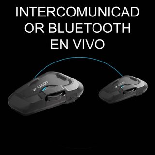 - Cardo intercomunicador Bluetooth resistente ag