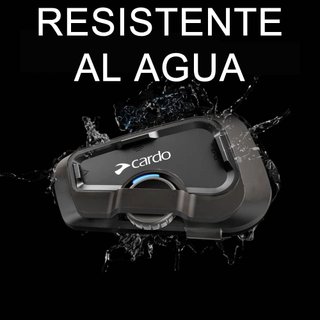 - Cardo intercomunicador Bluetooth resistente ag