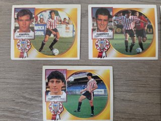 Lote cromos Liga Este 94-95 Athletic Club