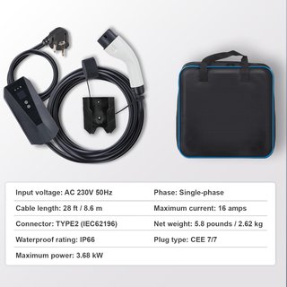 VEVOR cargador portátil coche eléctrico