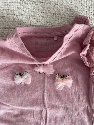 Lote 3 camisetas bebé niña