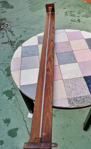Cubre riel para cortinas, de maderas