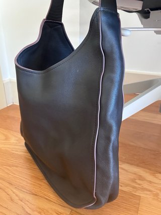 Bolso Adolfo Dominguez Negro Piel