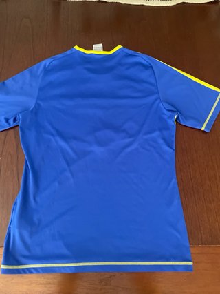 Camiseta Adidas Azul y Amarilla