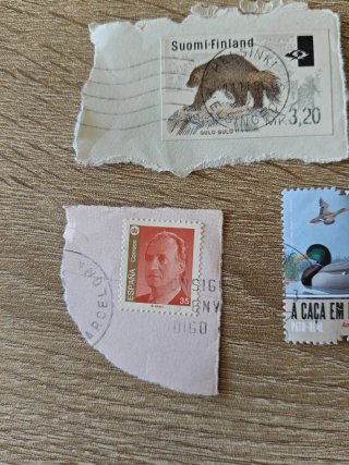 Lote Sellos España, Finlandia, Portugal, Suecia