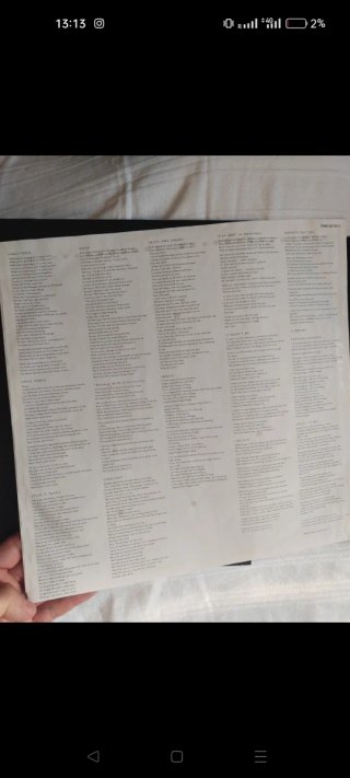 LP Lou Reed John Cale - Songs for Drella 1990