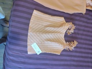 Conjunto de fiesta satinado