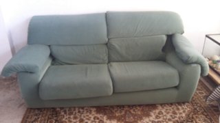 2 Sofás Verdes