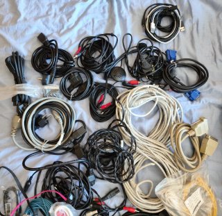Lote Cables Electrónicos Varios