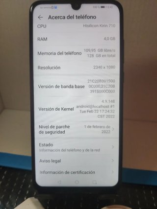 Huawei P Smart 2020 128 GB BLU