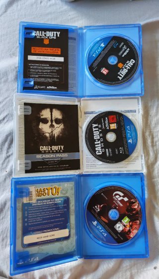 Juegos PS4: Gran Turismo Sport, Call of Duty