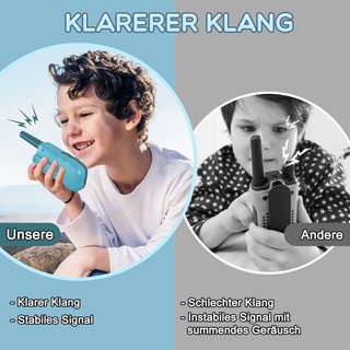 Bakoherp walkie talkie niños recargable aventura