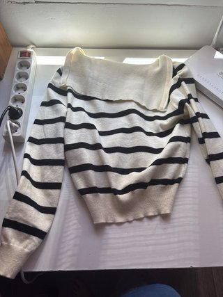 Jersey rayas blanco y negro