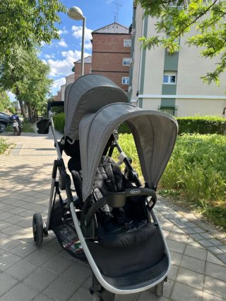 Carrito Doble Graco Ready2Grow LX
